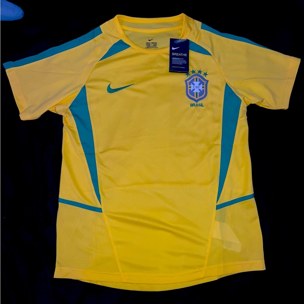 Vintage Brazil 2002/03 Nike Soccer Jersey